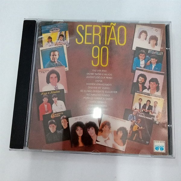 Cd Sertão 90 Interprete Varios Artistas (1990) [usado]