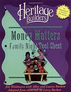 Livro Money Matters Family Night Tool Chest Autor Weidmann, Jim e Lauree Burkett (1998) [usado]