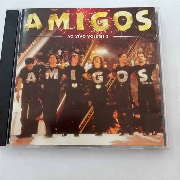 Cd Amigos Vol.3 Interprete Varios Artistas (1998) [usado]