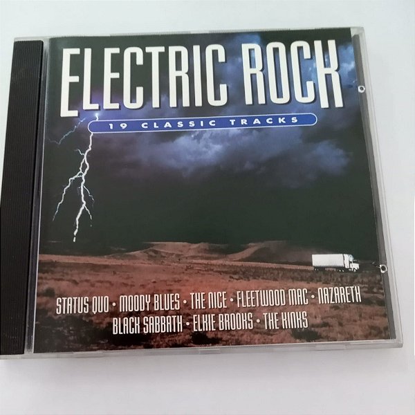Cd Electric Rock - 19 Classic Tracks Interprete Varios Artistas (1995) [usado]