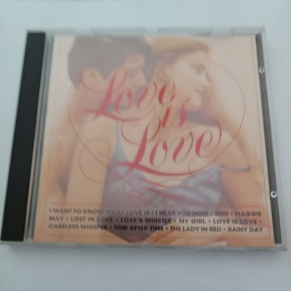Cd Love Is Love Interprete Varios Artistas (1992) [usado]