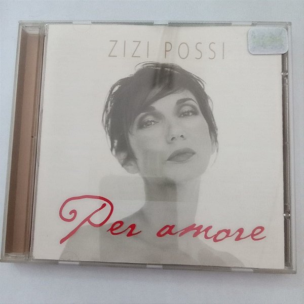 Cd Zizi Possi - Per Amore Interprete Zizi Possi (1997) [usado]