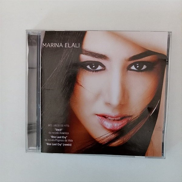 Cd Marina Elali - Novela América Interprete Marina Elali [usado]