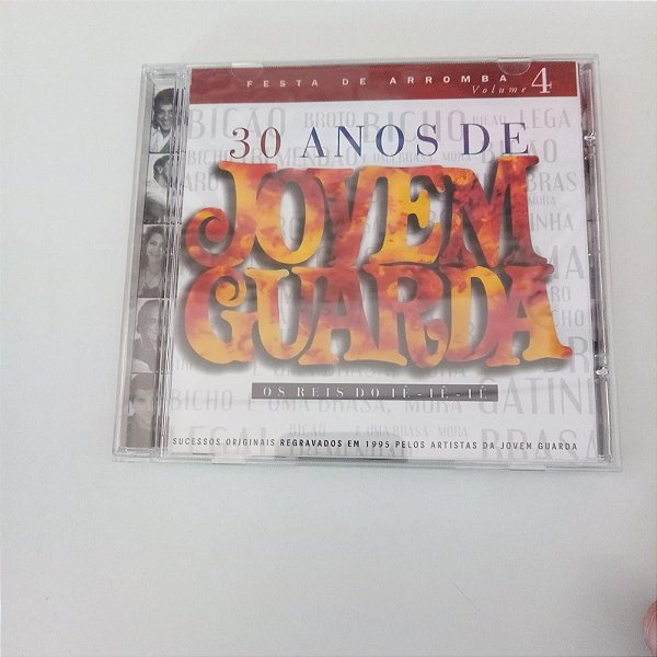 Cd 30 Anos de Njovem Guarda - Festa de Arromba Interprete Varios Artistas (1995) [usado]