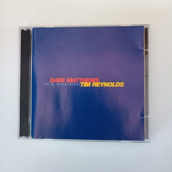 Cd Dave Matthews - Live At Luther College Interprete Dave Mathews (1999) [usado]