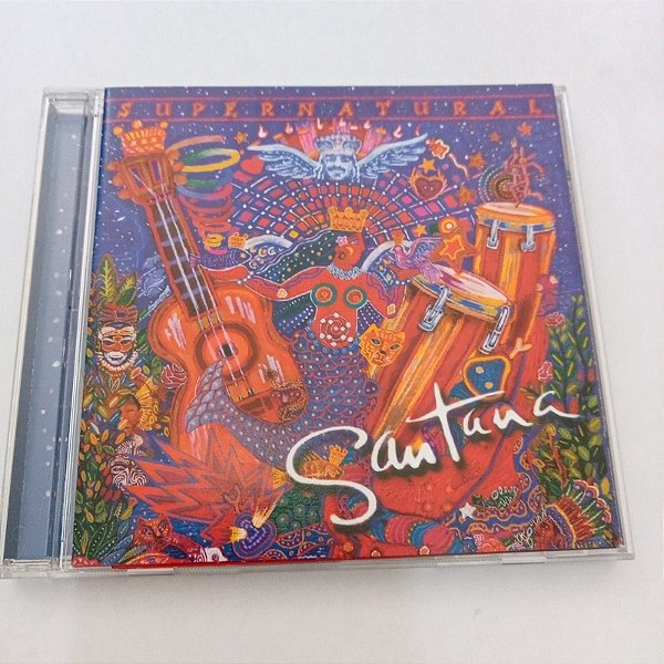Cd Santana - Supernatural Interprete Santana (2001) [usado]