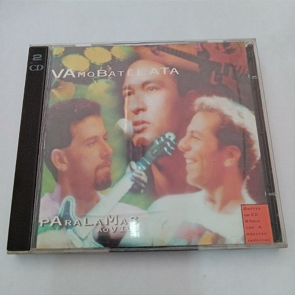 Cd Paralamas do Sucesso - Vamo Batê Lata Interprete Paralamas do Sucesso [usado]