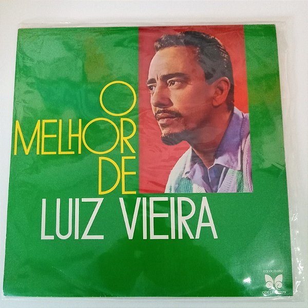 Disco de Vinil o Melhor de Luiz Veira - 1972 Interprete Luiz Vieira (1972) [usado]