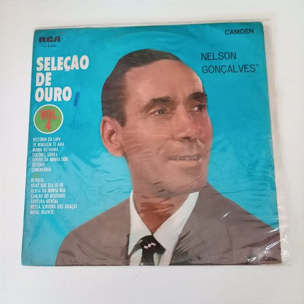 Disco de Vinil Nelson Gonçalves - Seleção de Ouro Interprete Nelson Gonçalves (1970) [usado]