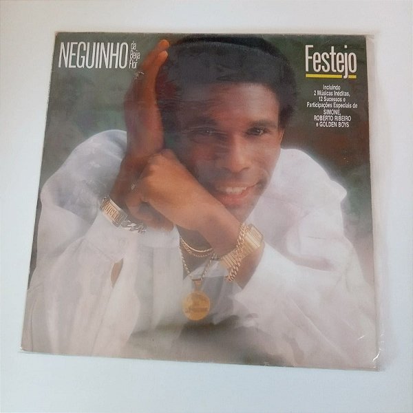 Disco de Vinil Neguinho da Beija - Flor - Festejo Interprete Neguinho Dabeija - Flor (1987) [usado]