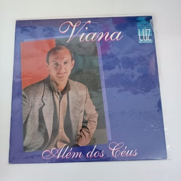 Disco de Vinil Viana - Luz Além dos Céus Interprete Viana (1994) [usado]