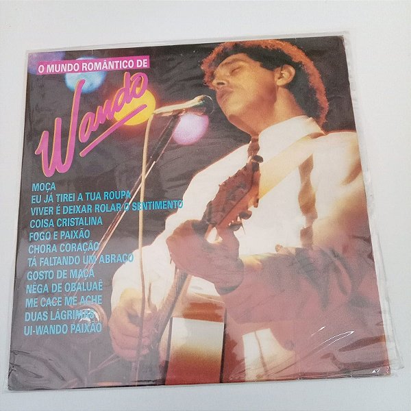 Disco de Vinil o Mundo Romnatico de Wando Interprete Wando (1988) [usado]