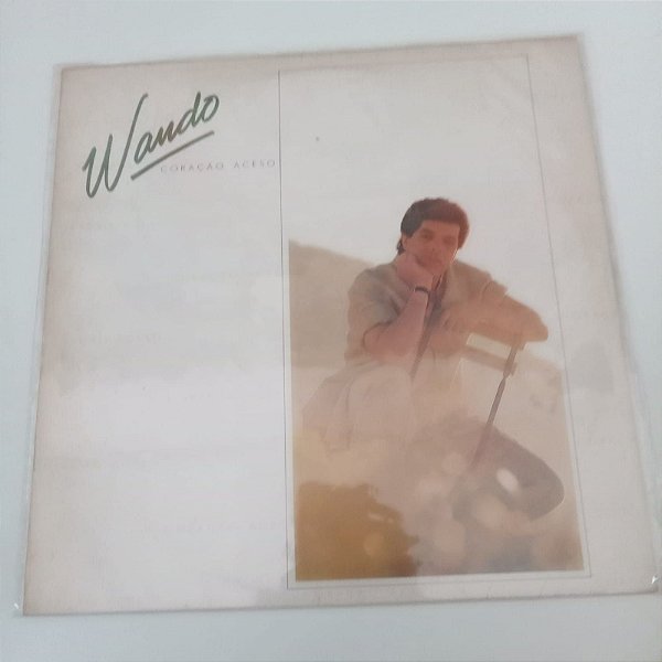 Disco de Vinil Wando - Coração Aceso Interprete Wando (1987) [usado]