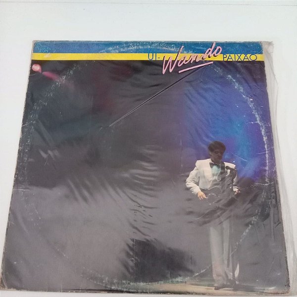 Disco de Vinil Wando - Ui-wando Paixão Interprete Wando (1986) [usado]