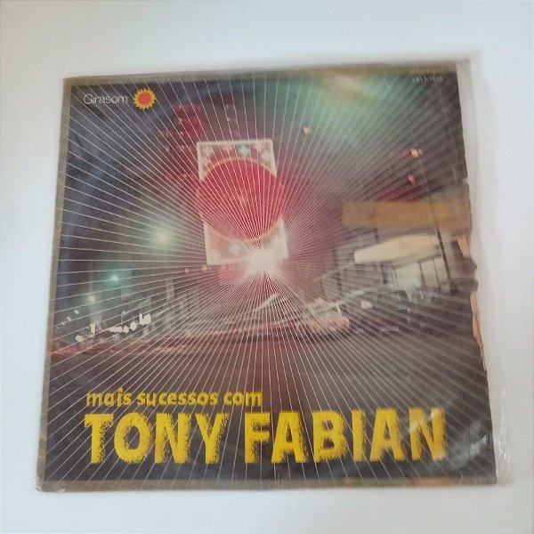 Disco de Vinil Tony Fabian Interprete Tony Fabian (1974) [usado]