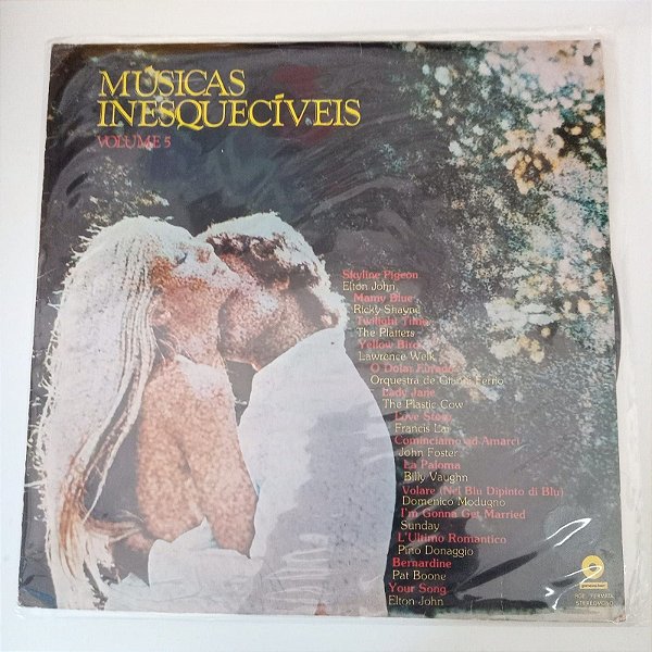 Disco de Vinil Musicas Inesquecíveis Vol.5 Interprete Varios Artistas (1976) [usado]