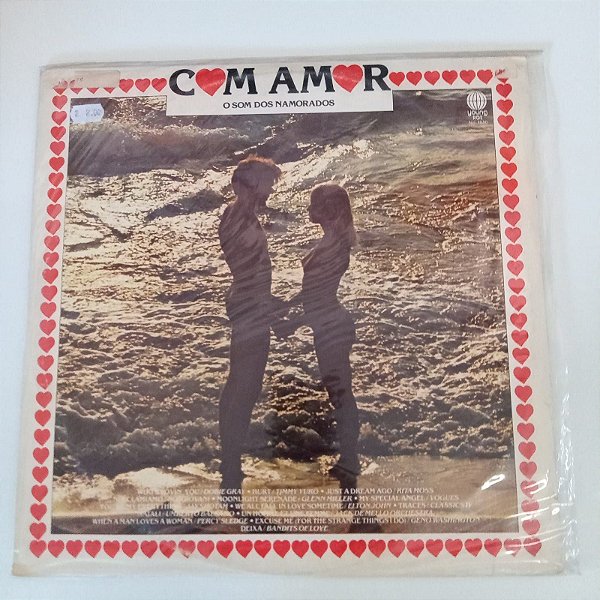 Disco de Vinil com Amor - o Som dos Namorados Interprete Varios Artistas (1983) [usado]