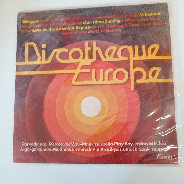 Disco de Vinil Discotheque Europe Interprete Varios Artistas (1977) [usado]