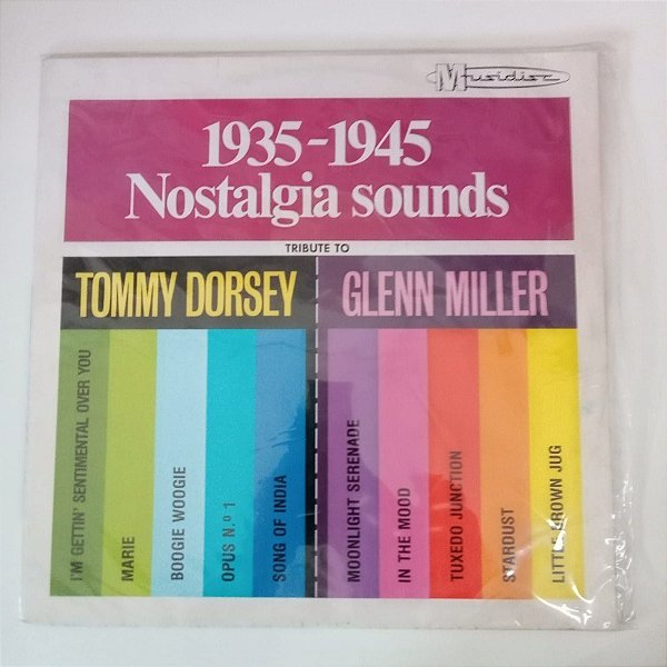 Disco de Vinil Nostalgia Sounds 1935 - 1945 Interprete Vsrios Artistas (1935) [usado]