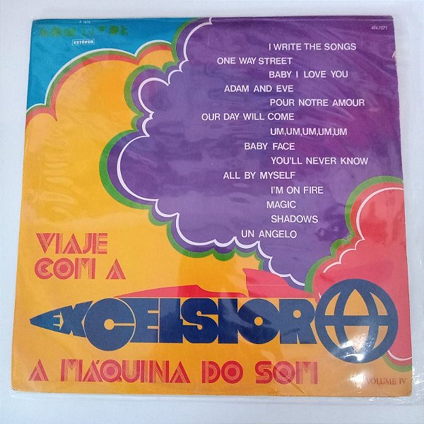 Disco de Vinil Viaje com a Excelsior Vol.4 Interprete Varios Artistas (1976) [usado]