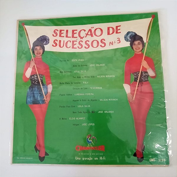 Disco de Vinil Seleção de Sucessos Chantecler Interprete Varios Artistas [usado]