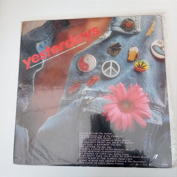 Disco de Vinil Yesterdays Interprete Varios Artistas (1988) [usado]