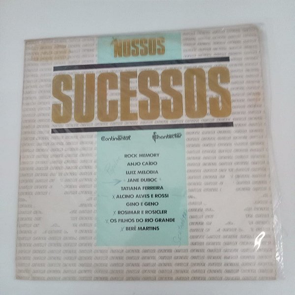 Disco de Vinil Nossos Sucessos Interprete Varios Artistas (1987) [usado]