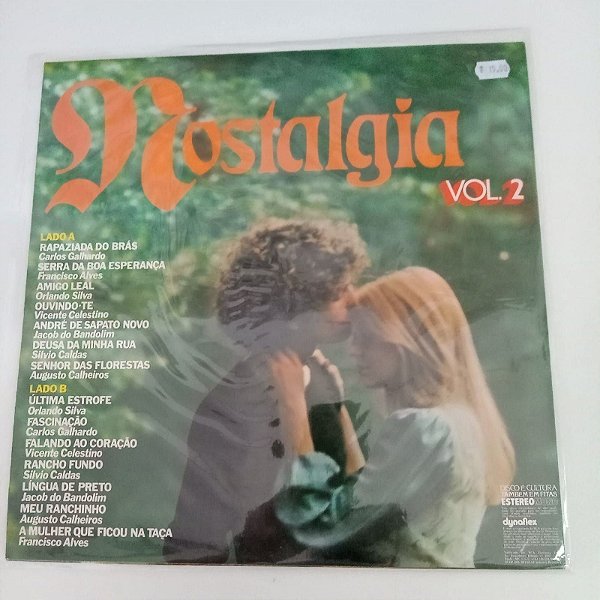 Disco de Vinil Nostalgia Vol.2 1976 Interprete Vários (1976) [usado]