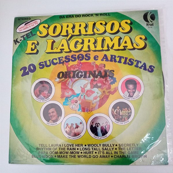 Disco de Vinil Sorrisos e Lagrimas /da Era do Rock´n Roll Interprete Varios Artistas (1976) [usado]
