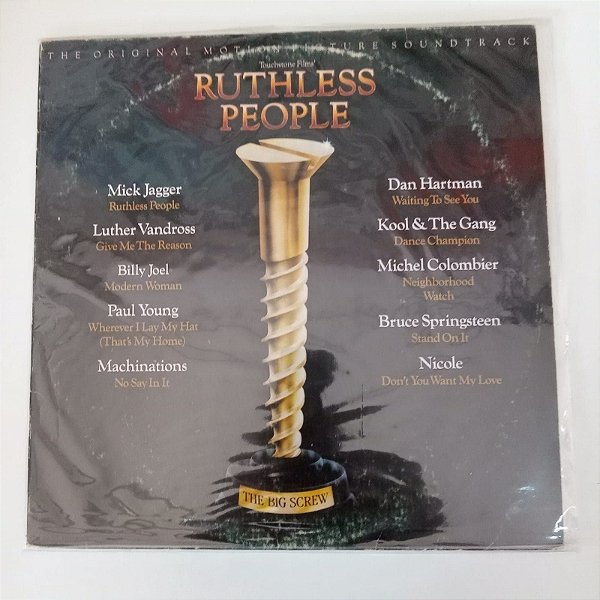 Disco de Vinil Ruthless People/trilha Sonora Interprete Varios Artistas (1983) [usado]