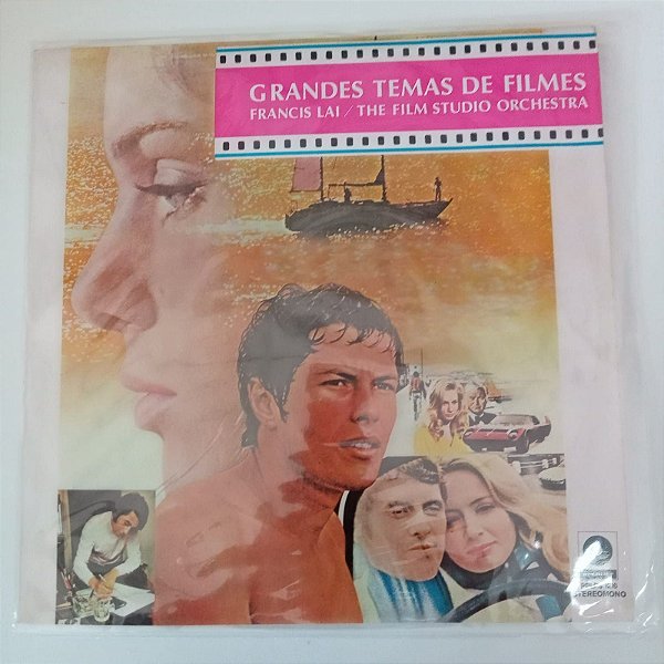 Disco de Vinil Grandes Temas de Filmes Interprete Francis Lai/the Film Orchestra (1972) [usado]