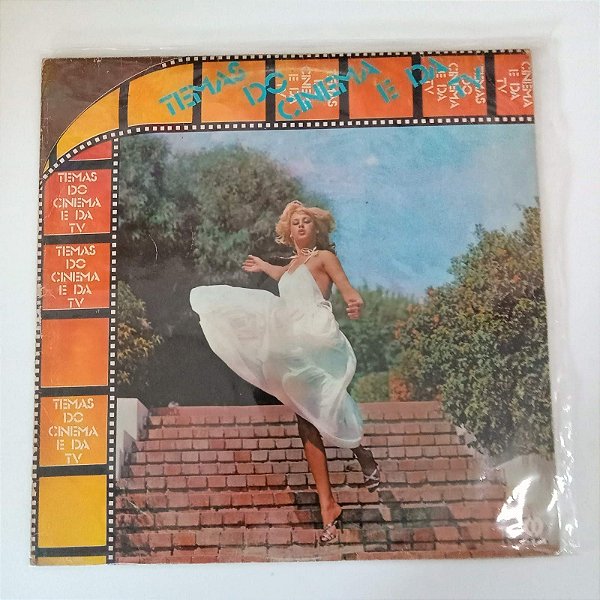 Disco de Vinil Temas do Cinenma e da Tv Interprete Varios Artistas [usado]