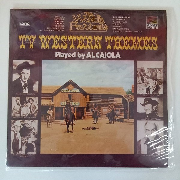 Disco de Vinil The World´s Favourite Interprete T.v. Western Themes (1976) [usado]