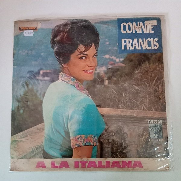 Disco de Vinil Connie Frnacis Interprete a La Italiana (1980) [usado]