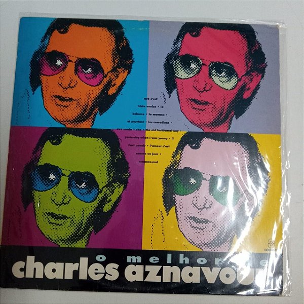 Disco de Vinil o Melhor de Charles Aznavour Interprete Charles Aznavour (1993) [usado]