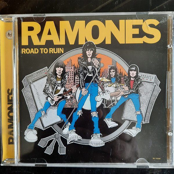 Cd Ramones - Road To Ruin Interprete Ramones [usado]