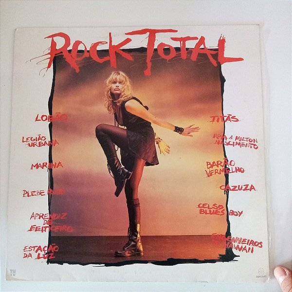 Disco de Vinil Rock Total Interprete Varios Artistas (1987) [usado]