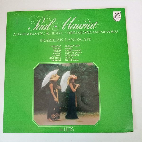 Disco de Vinil Paul Mauriat /14 Hits Interprete Paul Mauriat (1974) [usado]