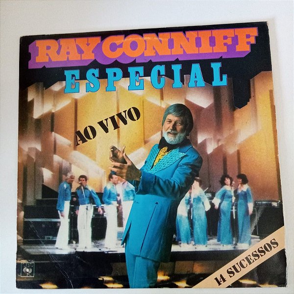 Disco de Vinil Ray Conniff Especial ao Vivo Interprete Ray Conniff e Orquestra (1962) [usado]