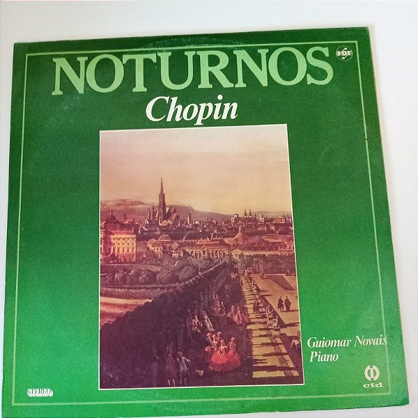 Disco de Vinil Noturnos - Chopin Interprete Giomar Novaes - Piano (1985) [usado]