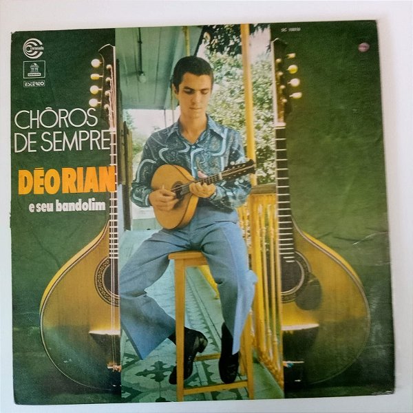 Disco de Vinil Choros de Sempre - Déo Rian e seu Bandolin Interprete Déo Rian (1974) [usado]