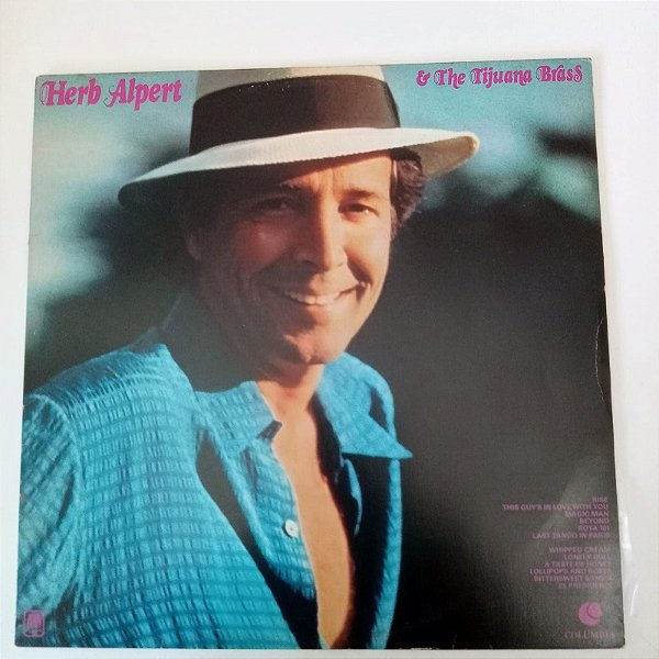 Disco de Vinil Herb Alpert - The Tijuana Brass Interprete Herb Apert (1982) [usado]