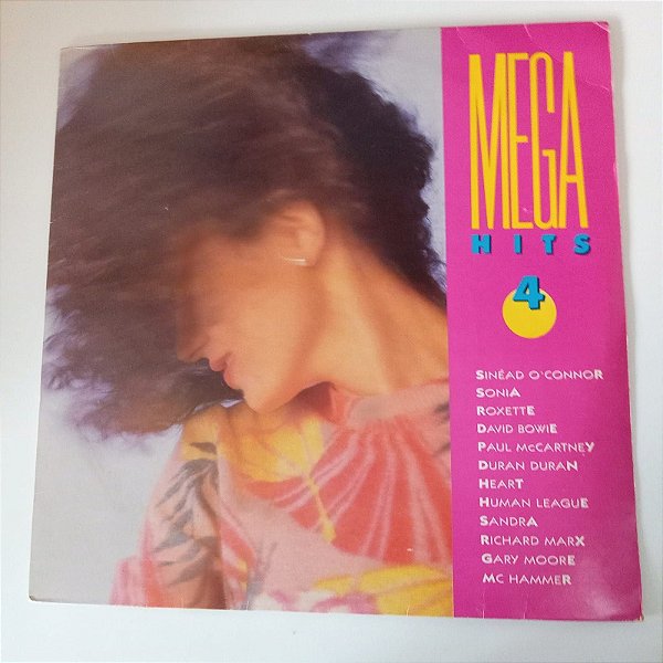 Disco de Vinil Mega Hits 4 Interprete Varios Artistas (1990) [usado]