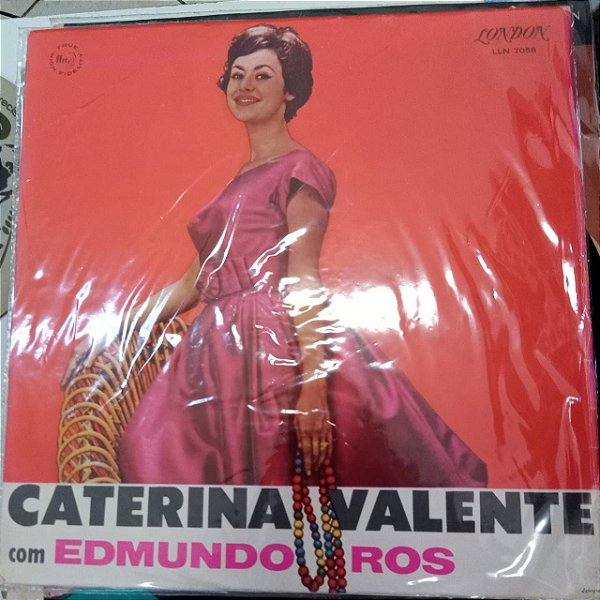 Disco de Vinil Caterina Valente com Edmundo Ross Interprete Caterina Valente [usado]