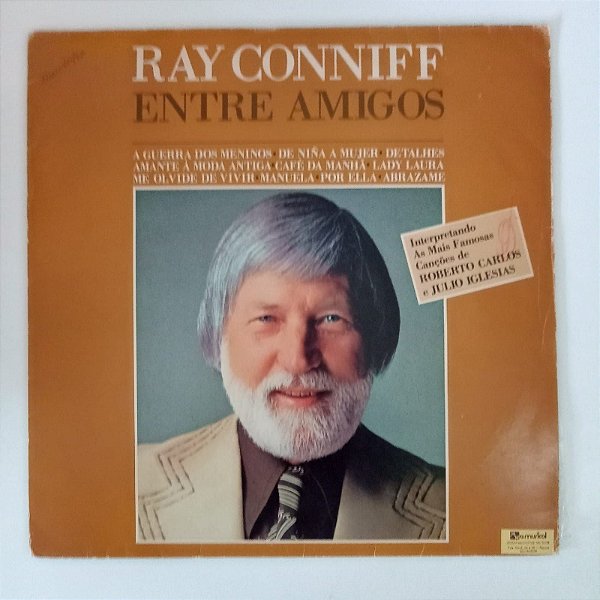 Disco de Vinil Ray Connff - entre Amigos Interprete Ray Conniff e Orquestra (1981) [usado]