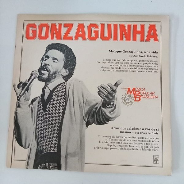 Disco de Vinil Gonzaguinha - História da Música Popular Brasileira Interprete Gonzaguinha (1984) [usado]