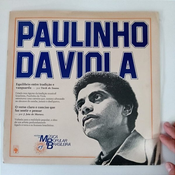 Disco de Vinil Paulinho da Viola - História da Musica Popular Brasileira Interprete Paulinho da Viola (1983) [usado]