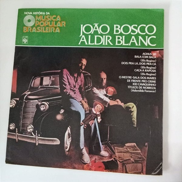 Disco de Vinil João Bosco/aldir Blanc - Nova História da Música Popular Brasileira Interprete João Bosco /aldir Blanc (1976) [usado]
