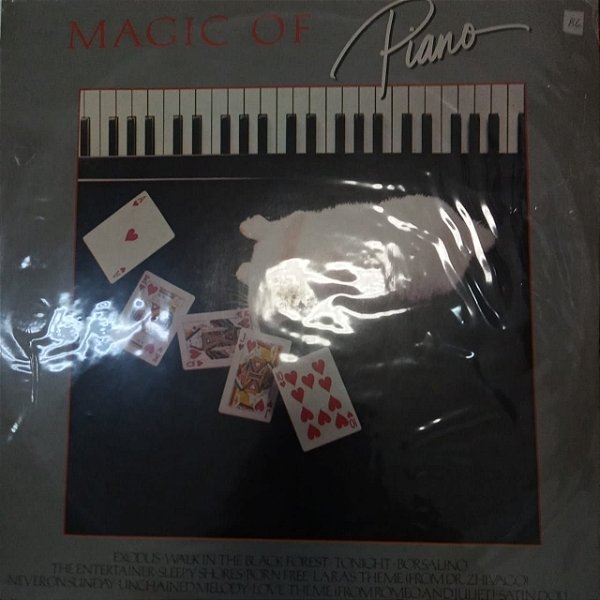 Disco de Vinil Magic Of Piano Interprete Varios Artistas (1986) [usado]