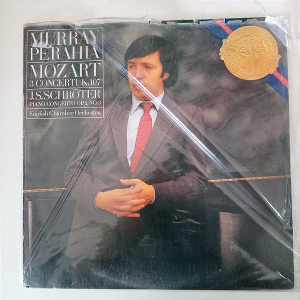 Disco de Vinil Murray Perahia - Mozart / J.s.schroter Interprete Murray Perahia (1984) [usado]